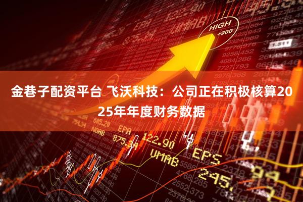 金巷子配资平台 飞沃科技：公司正在积极核算2025年年度财务数据